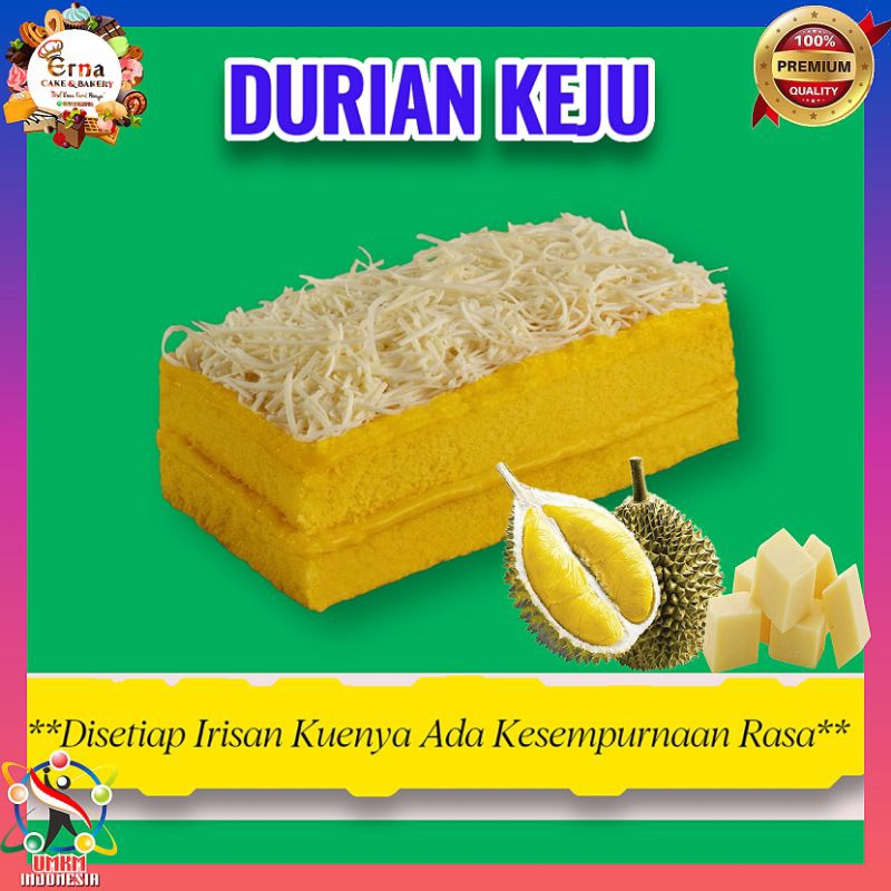

BOLU KUKUS DURIAN KEJU - Paket Hemat 3 Kue / 3 Pack