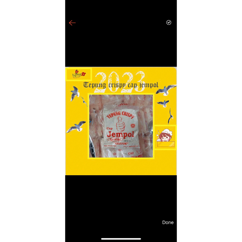 

Tepung Crispy Cap JEMPOL 150 Gr