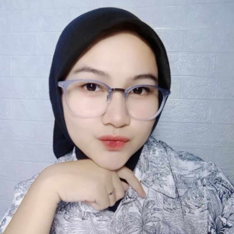 Kacamata kotak Hilda antiradiasi photocromic 6008