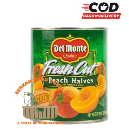 

Stok Banyak Del Monte Peach Halves 825gr Yellow Peach In Syrup Peach Kaleng Delmonte D39