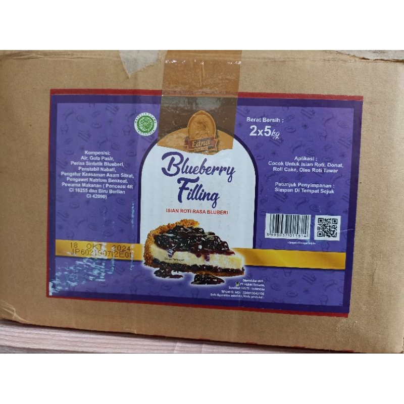 

Filling Blueberry EDNA Repack 250gr dan 500gr