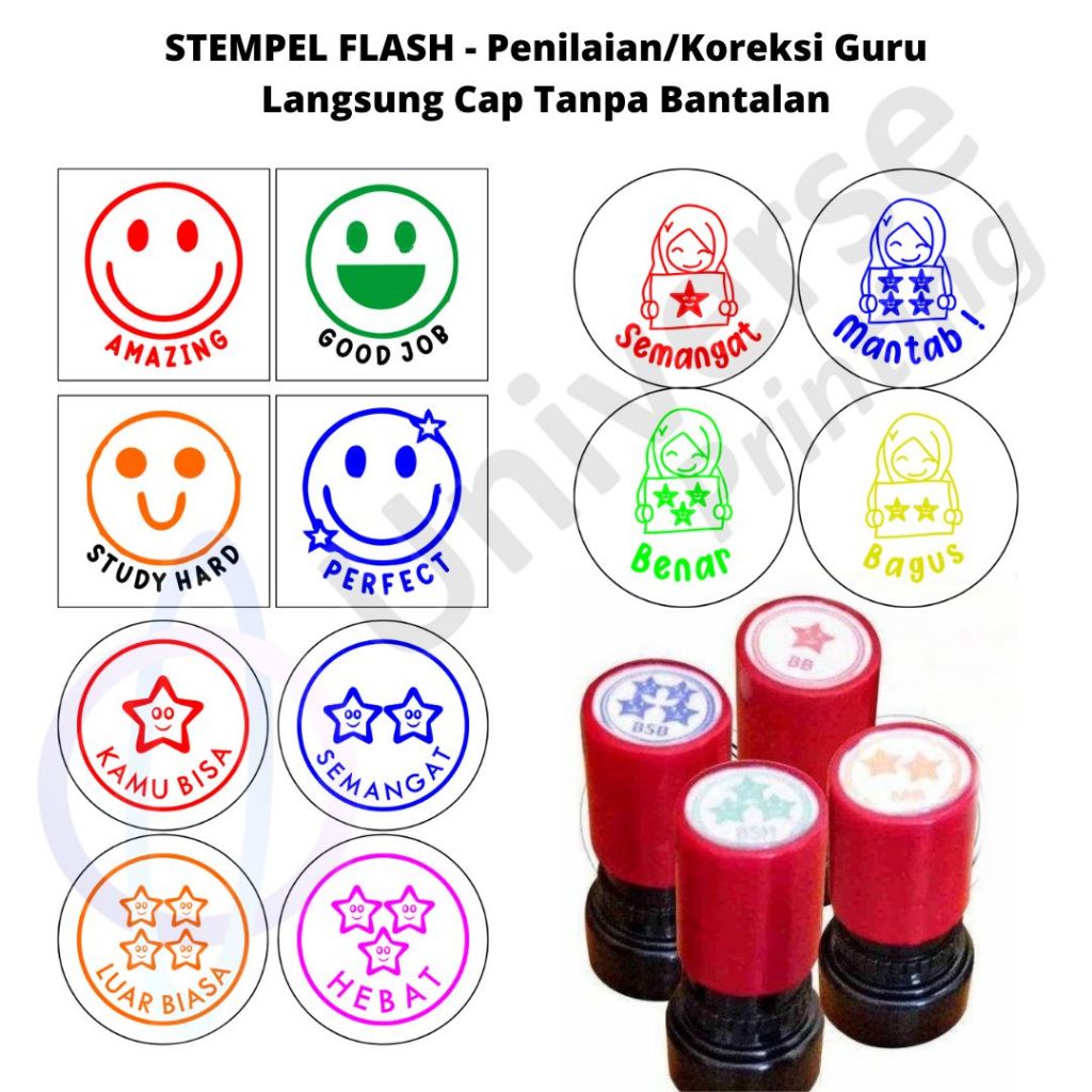 

[Sedang] Stempel GURU Penilaian Stempel Koreksi Murid