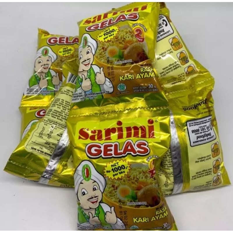 

Sarimi Gelas Renceng ALL VARIAN 10x30gr Sachet