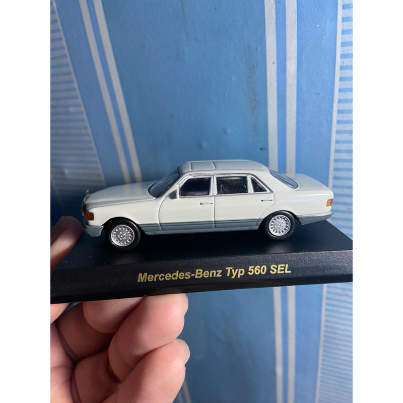 Kyosho Mercedes Benz Type Typ 560 SEL White Putih