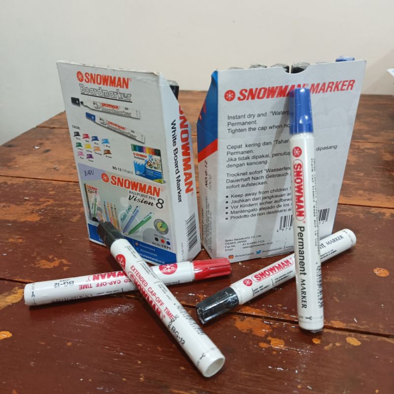 

Spidol Papan tulis / permanen