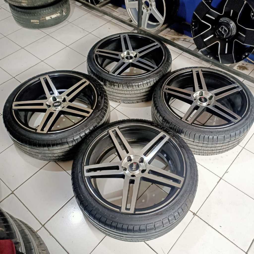 velg mobil second PETERBURG HSR ring 20 lubang 5x114,3 buat crv x trail captiva vitara