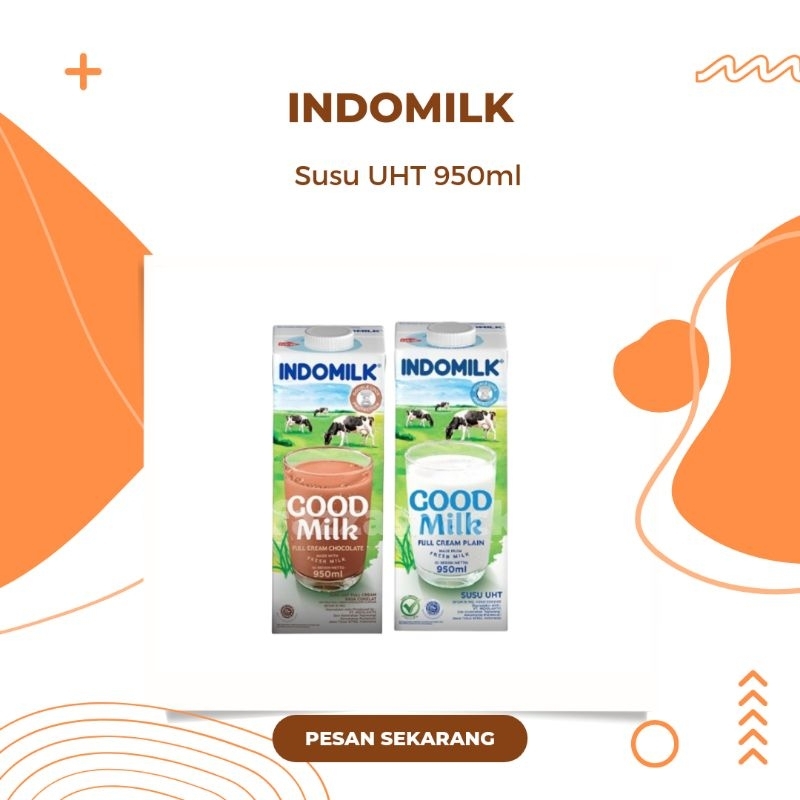 

INDOMILK Susu UHT 950 ml