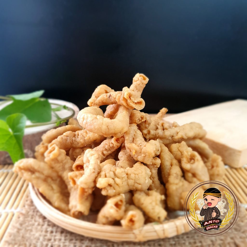 

Keripik Usus Ayam Asin Gurih