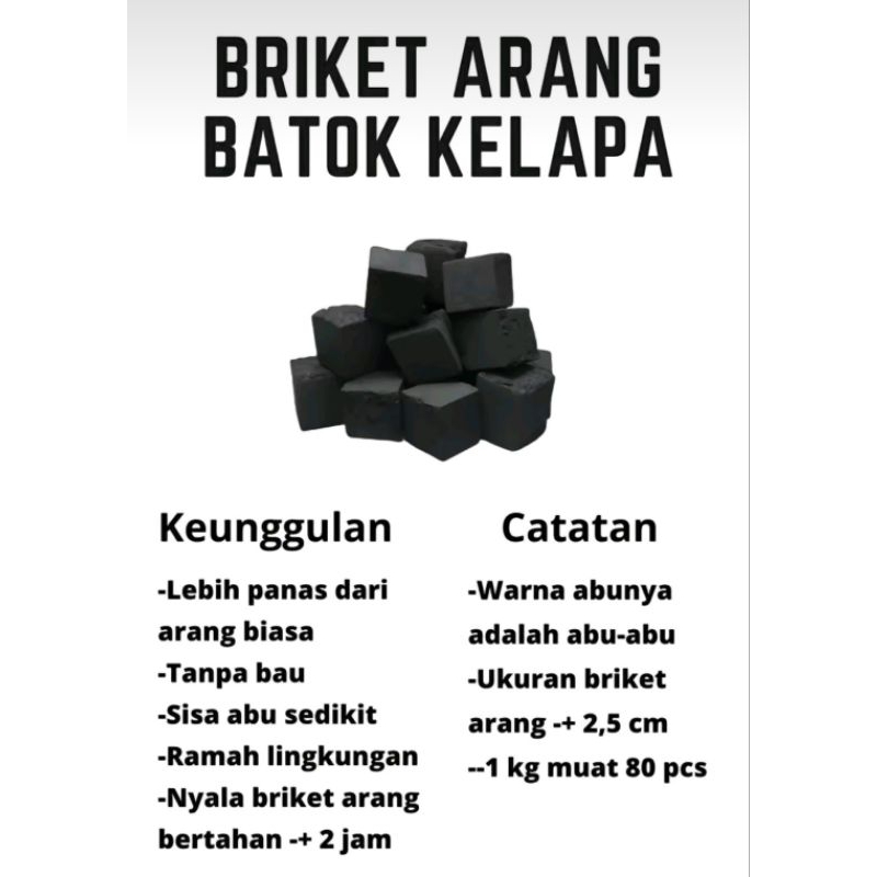Briket Arang Batok Kelapa
