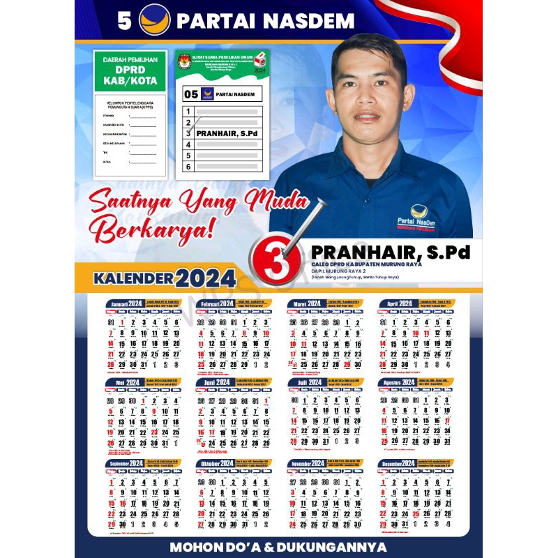 

Kalender Custom 2024 Ukrn 37X52 Japit Kaleng