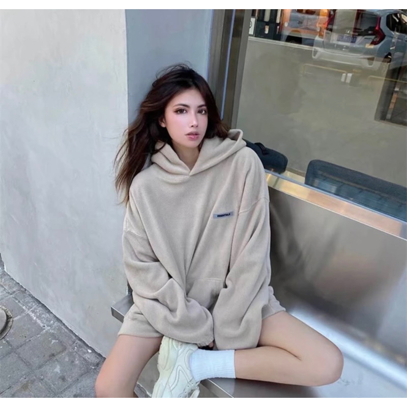 Hoodie polar fleece hoodie oversize hoodie longgar hoodie korean style