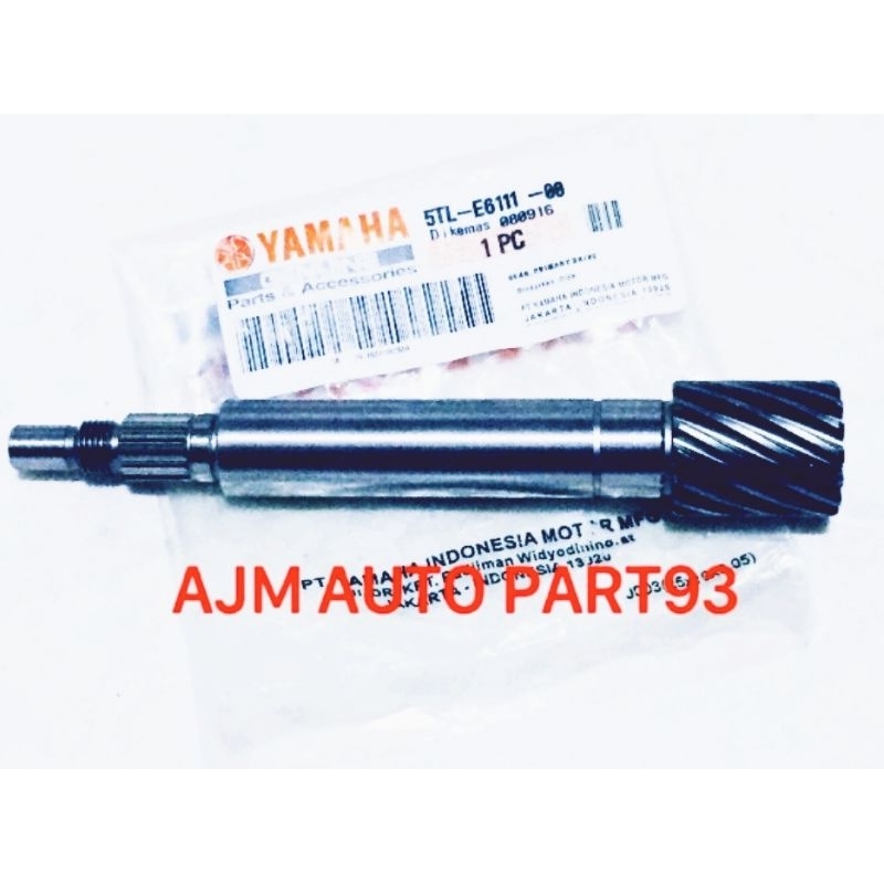 as pully as gardan belakang yamaha mio sporty/smale mio soul karbu fino. karbu ygp 5tl