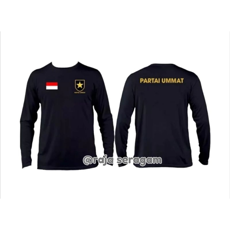 kaos Partai Ummat baju partai islami LENGAN PANJANG