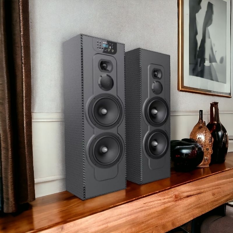 Speaker Aktif Sharp CBOX D988CB / CBOXD988CB Bluetooth 8 inch