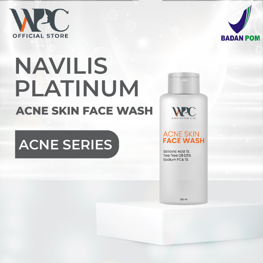 Wijaya Platinum Navilis Acne Skin Face Wash