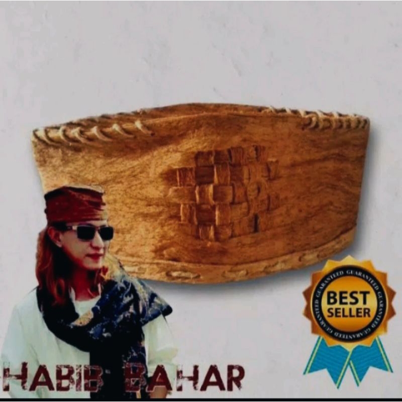 Peci serat kayu Waru/Honai habib Bahar