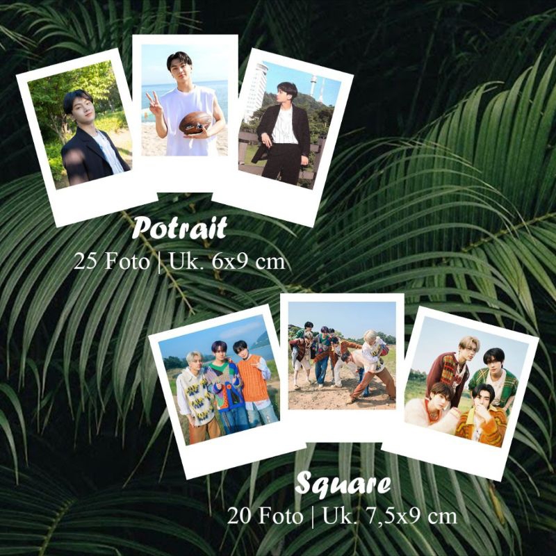 Cetak Polaroid 25 Foto | Kertas AC 310gsm Glossy