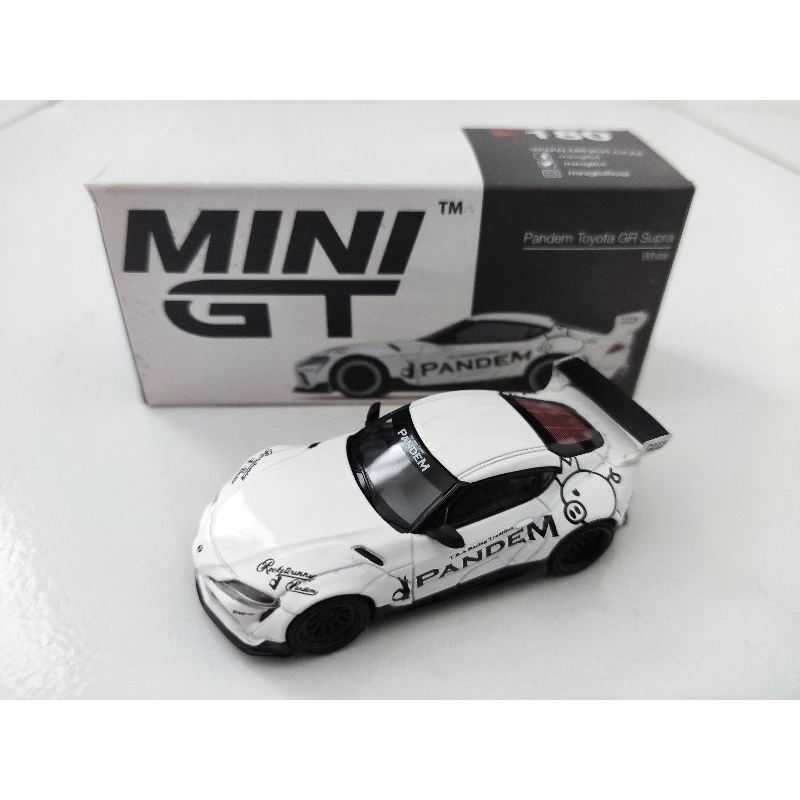 Mini GT MiniGT Pandem Toyota GR Supra White