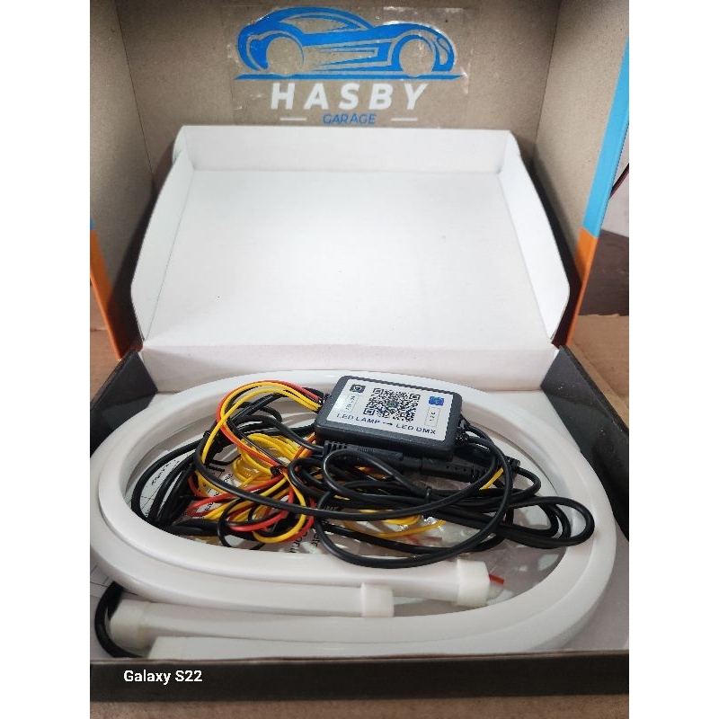 LED DRL RGB BLUETOOTH DOBLE LED APLIKASI TERMURAH