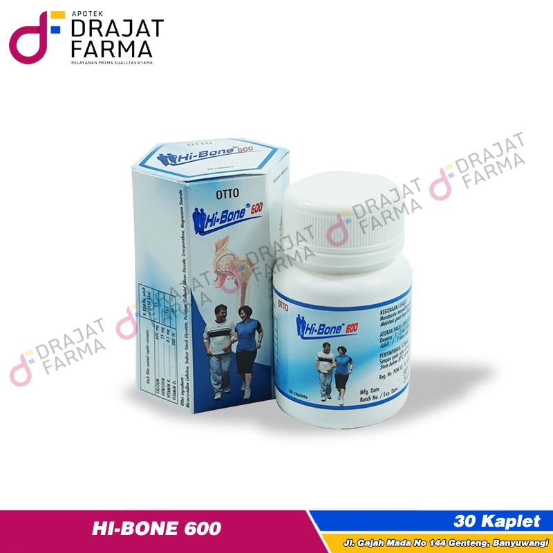HI-BONE 600 SUPLEMEN KESEHATAN TULANG