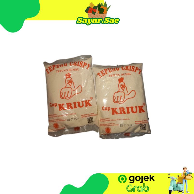 

1pcs Tepung Crispy Krispi Cap Kriuk