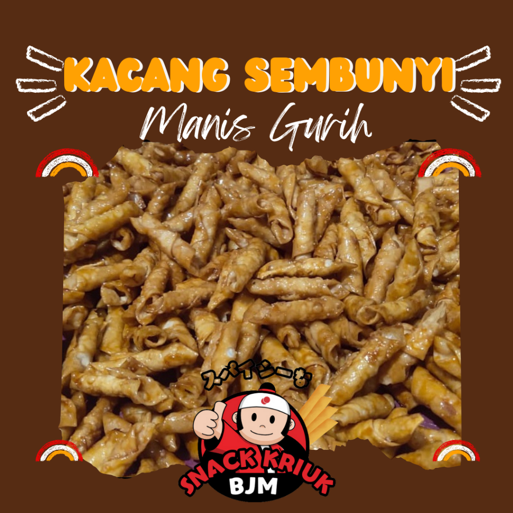 

Kacang Sembunyi Cemilan Manis Gurih Harga Murah Meriah