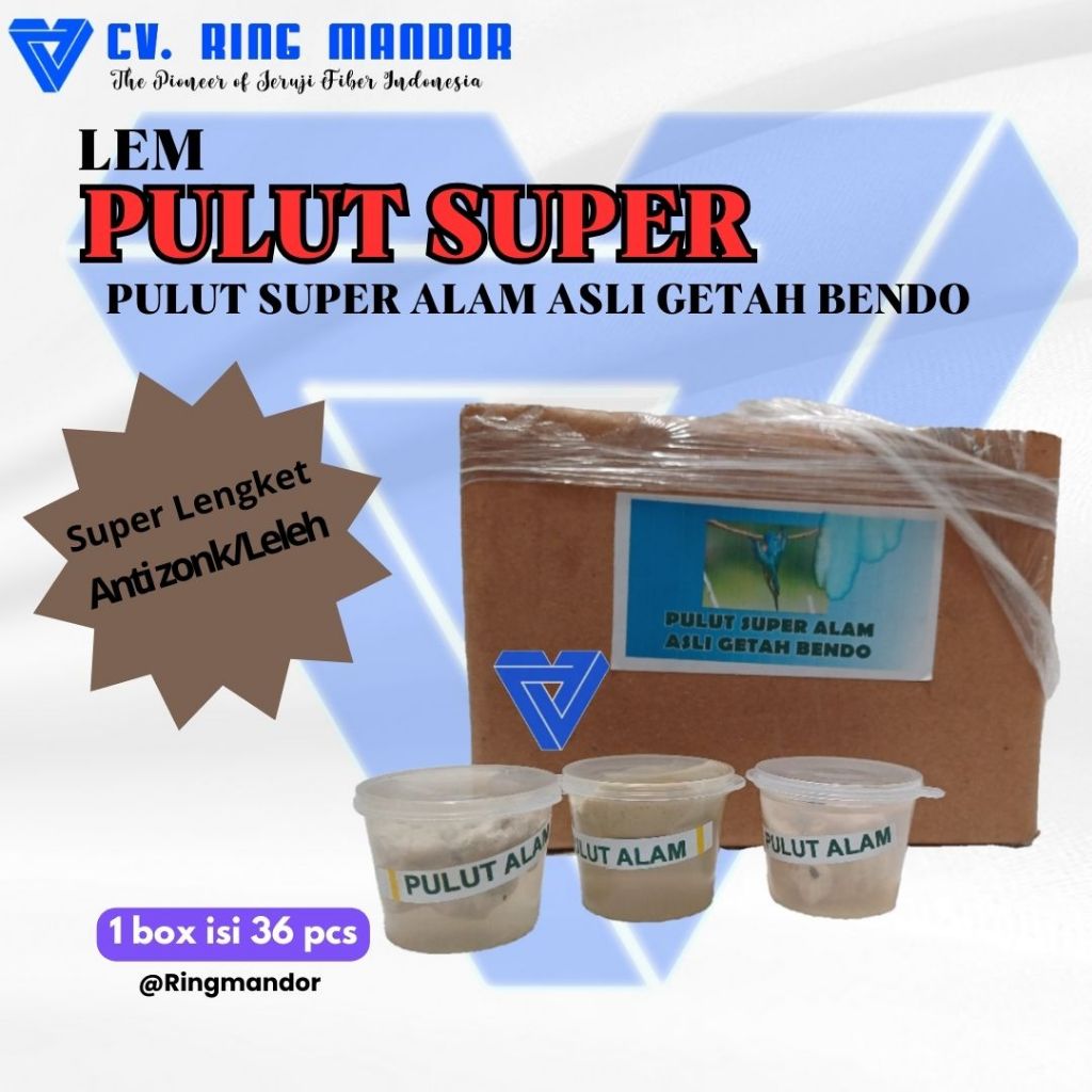 PULUT SUPER LEM JEBAKAN BURUNG SUPER LENGKET