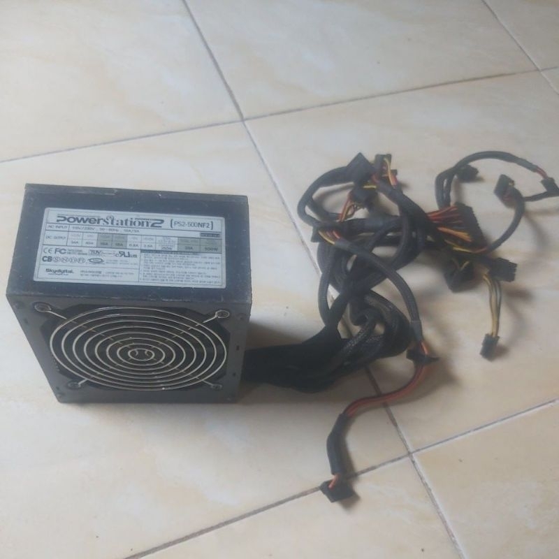 PSU POWERSTATION 500W +8PIN +6PIN