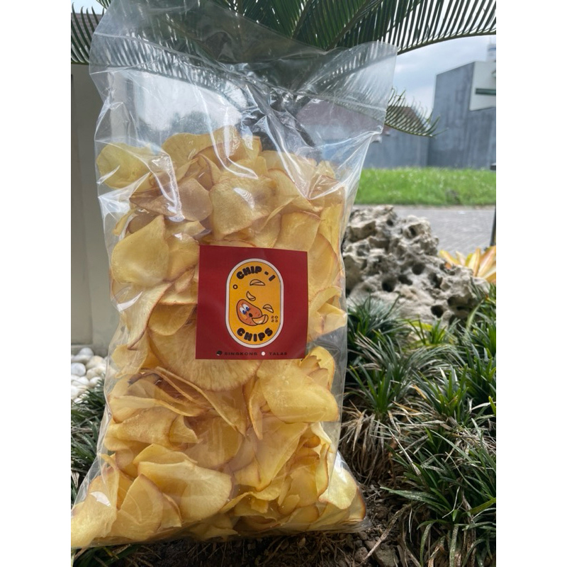 

Keripik singkong asin polos renyah