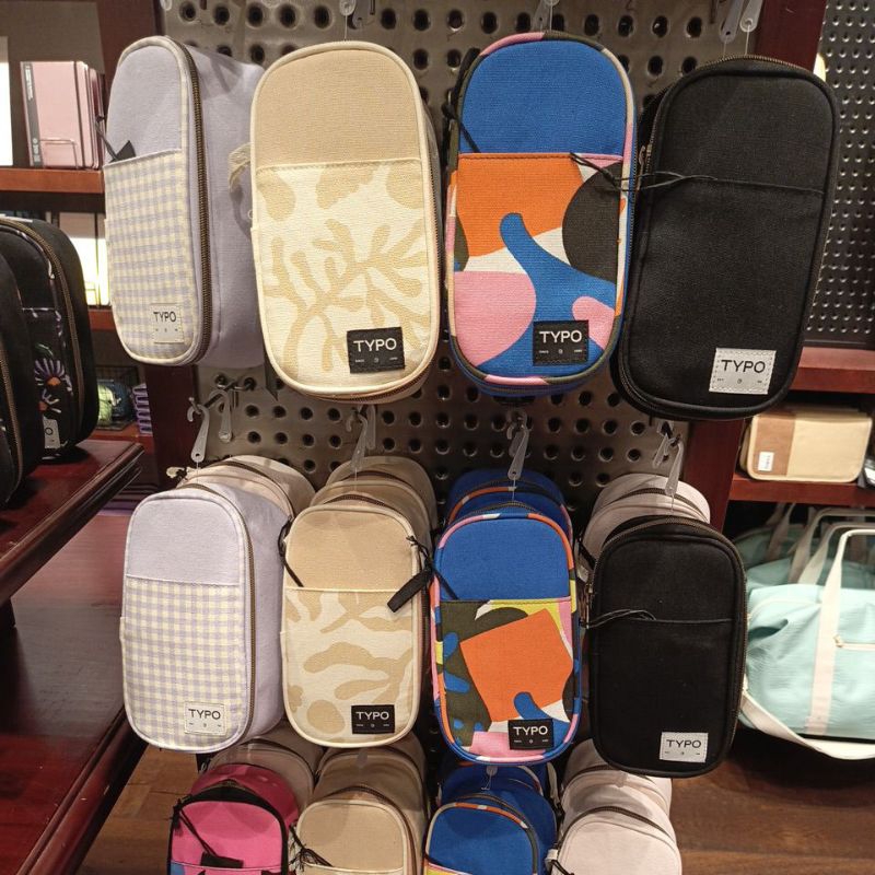 

Typo Canvas Pencil Case Dusgrip Tempat Wadah Pensil Stationary Canvas Kanvas Unik Motif Original Multifungsi