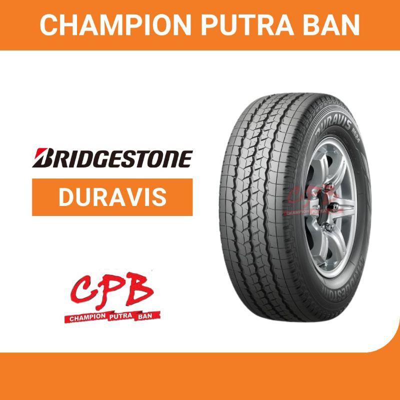 BAN MOBIL 165 R13 BRIDGESTONE DURAVIS 8PR BAN MUATAN