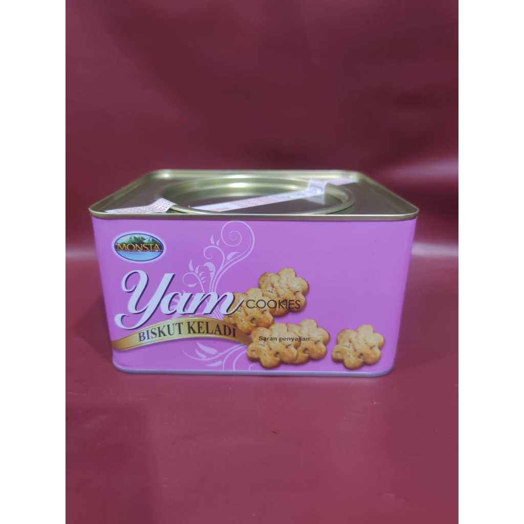 

Monsta Yam Cookies Biskuit Keladi 700gr - Makanan Ringan