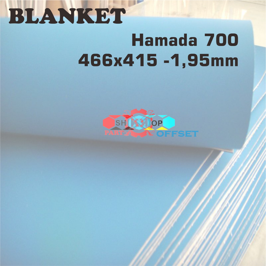 blanket mesin cetak offset hamada 700