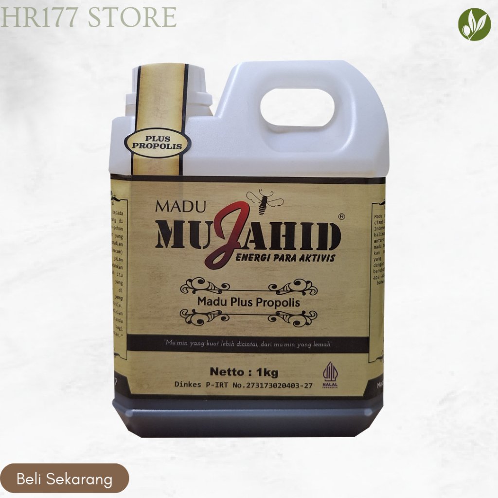 

Madu Hutan Asli Madu Mujahid Plus Propolis 1000 Gr
