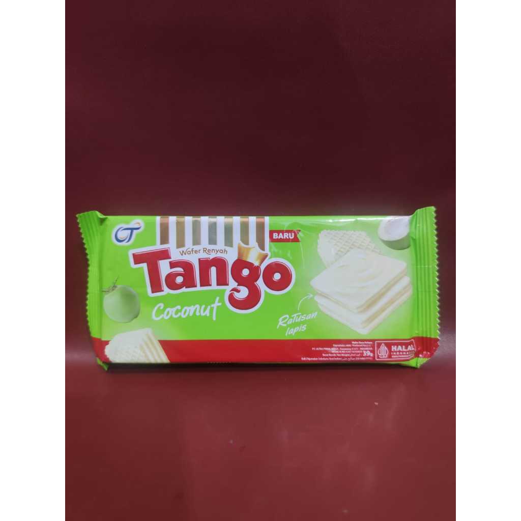 

Wafer Tango Coconut 39gr - Wafer Kelapa Makanan Ringan