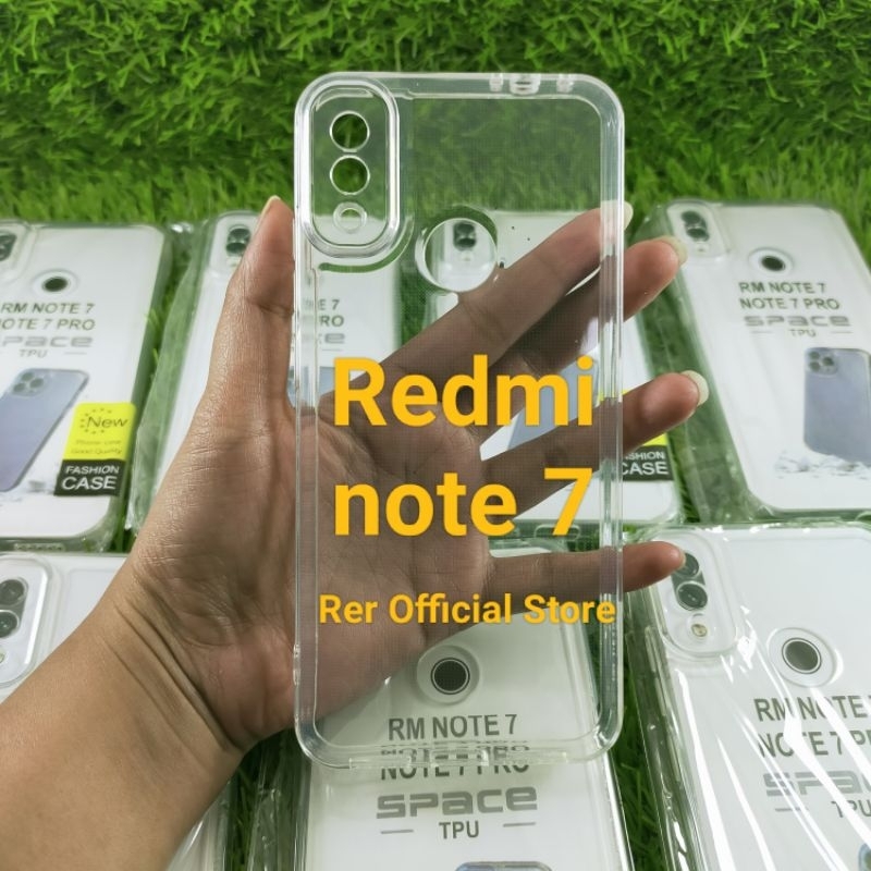 Silikon Soft case bening Space Xiaomi Redmi Note 7/7 Pro