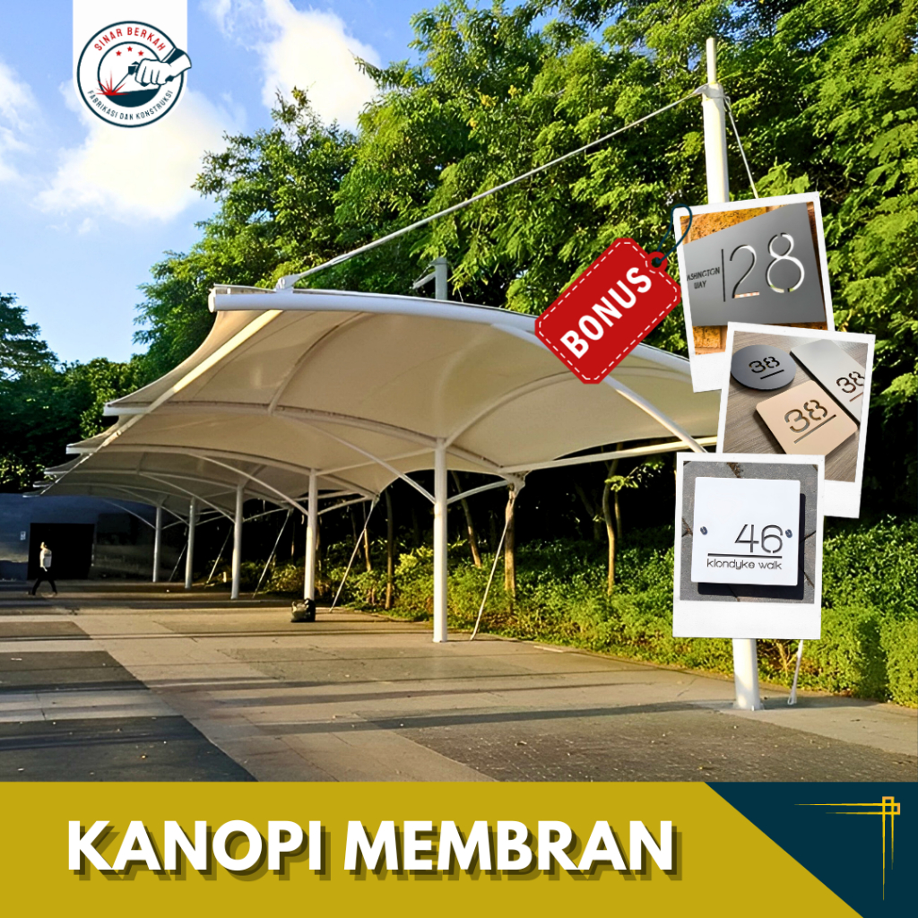 Kanopi Membran - Penutup Atap Membrane