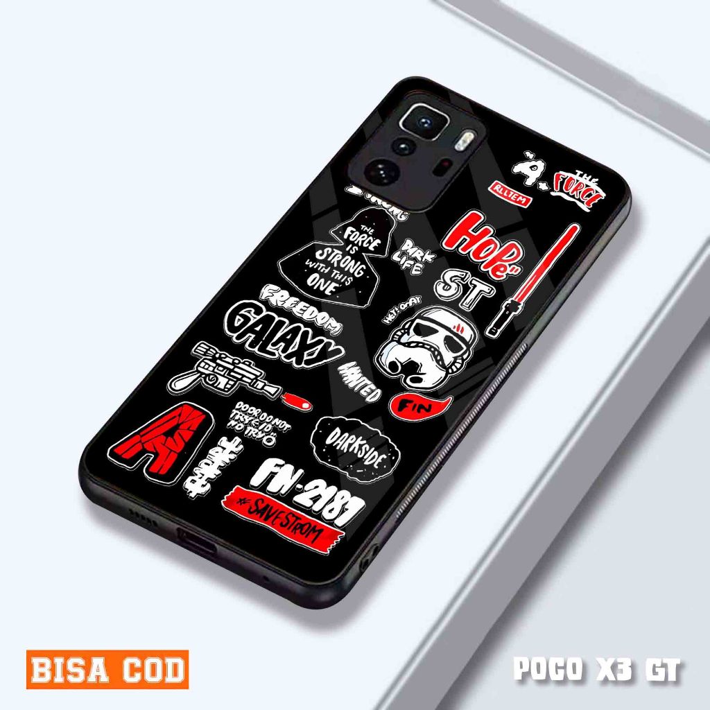 Casing Poco X3 GT - Case Poco X3 GT - Case Motif Starwrs2024 - Kesing hp POCO X3 GT Pelindung hp Poc