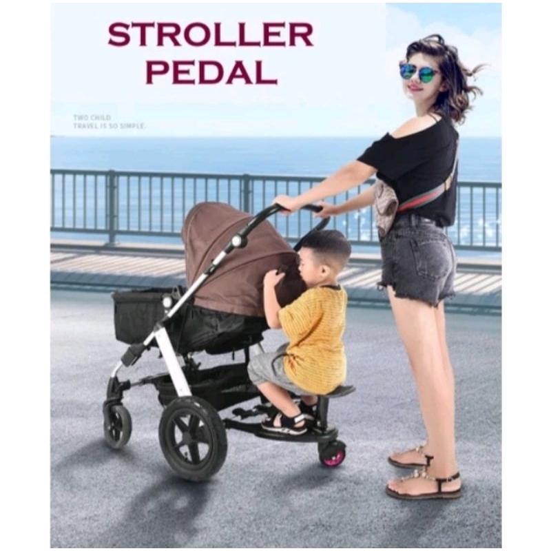 Stroller pedal,Pijakan duduk stroller,Dudukan Extention stroller