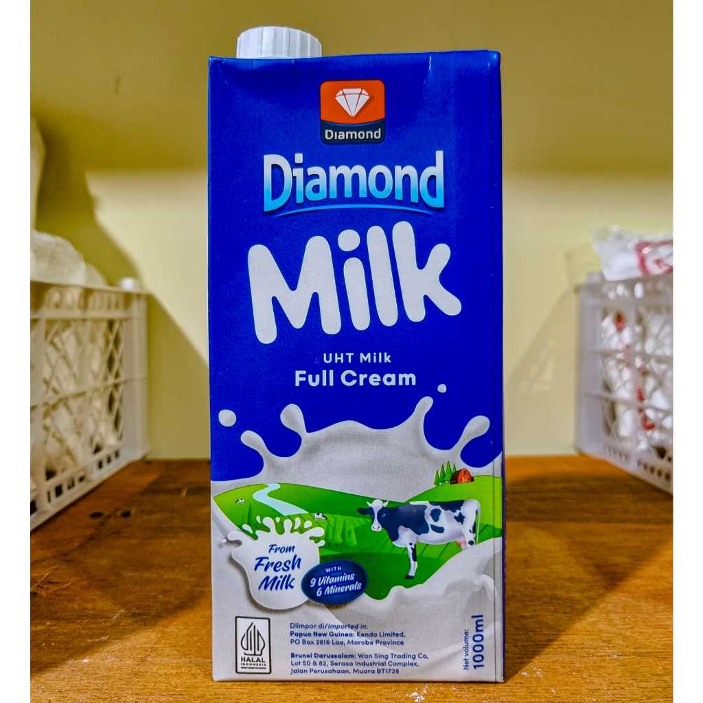 

DIAMOND MILIK FULL CREAM SUSU UHT 1LITER