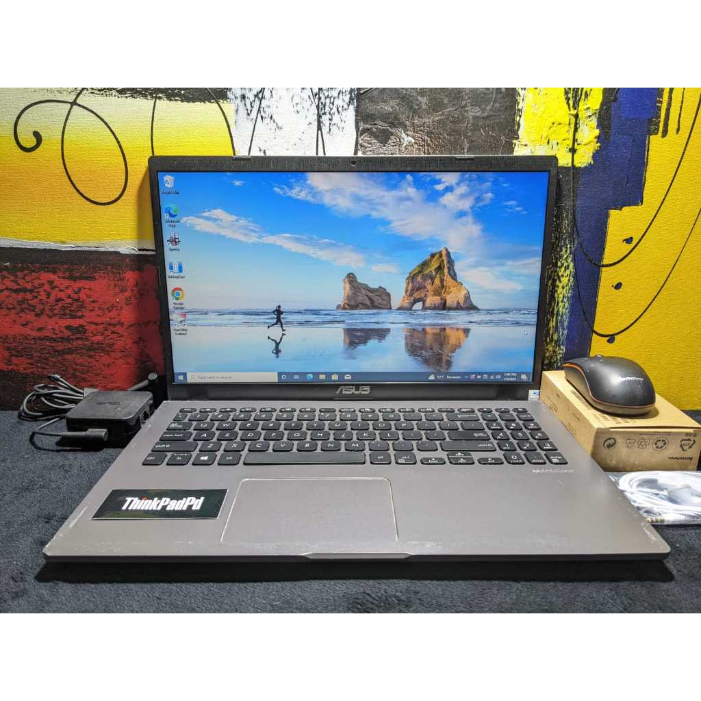 Laptop Design Asus Vivobook X509DA AMD Ryzen 5 3500U SSD Slim Murah