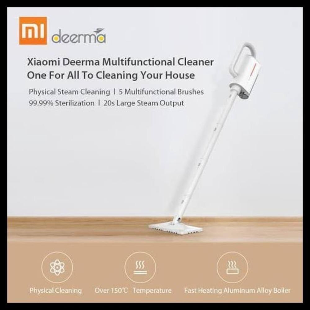 Vacuum Cleaner Portable / Pembersih Uap / Xiaomi Deerma Steam Cleaner Multifunctional ZQ600