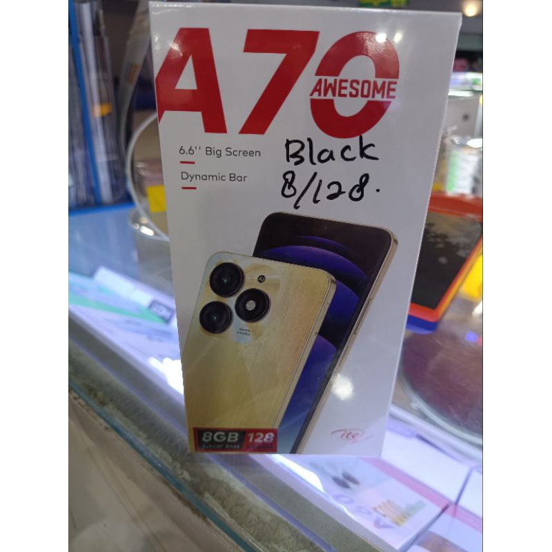 ITEL A70 RAM 8/128 GB