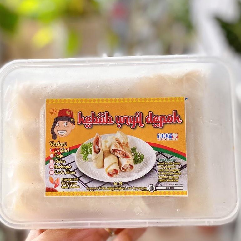 

HEMAT PROMO Kebab Unyil isi 1 Mini Kebab Homemade Enak Original Isi 1