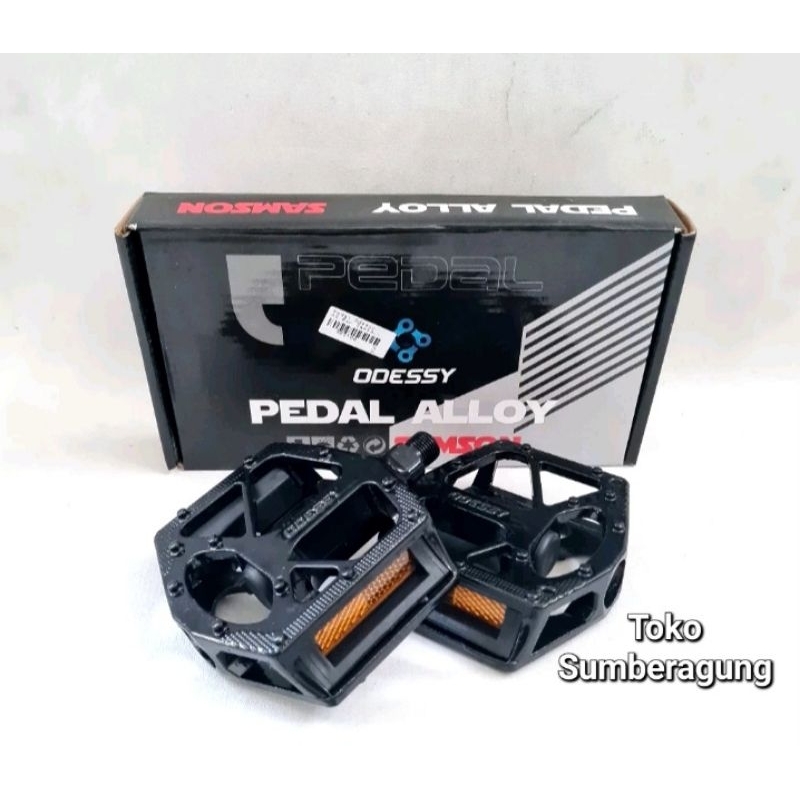 Pedal sepeda MTB aloy pedal mtb aloy as besar pedal mtb aloy Odessy pedal sepeda federal pedal seped
