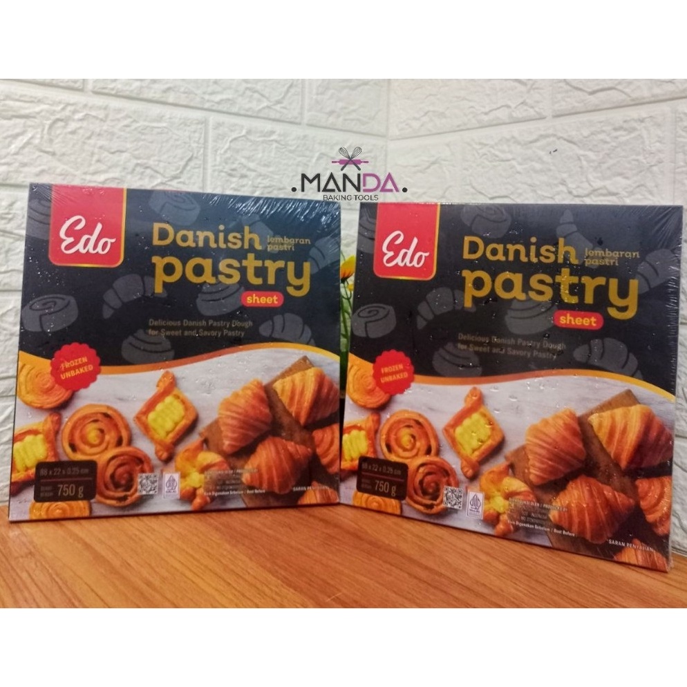 

Cuci gudang Puff Pastry Sheet Edo Kulit Adonan Puff Pastry Danish Pastry Kulit Zuppa Pastry Edo 75 g