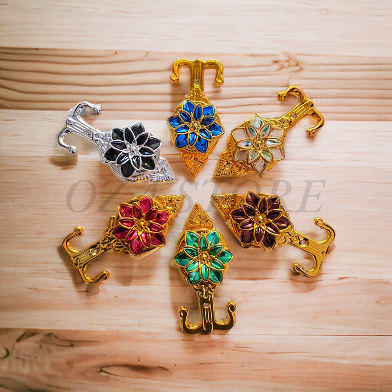 HOOK Gorden Besi / Hook Gorden Minimalis /HOOK Melati / HOOK Tali Gorden