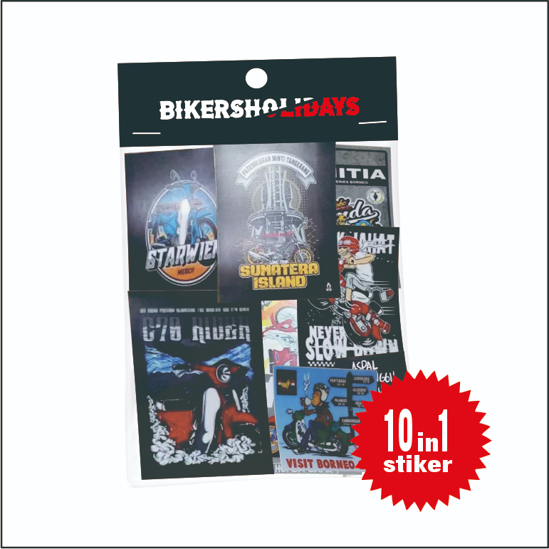 Stiker pack c70 | event-touring-anniversary-camping-komunitas | stiker bebek jahat