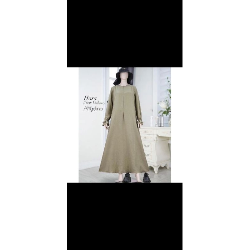 NEW WITH TAG HASA DRESS BY ATELIER ANGELINA SENCHA L