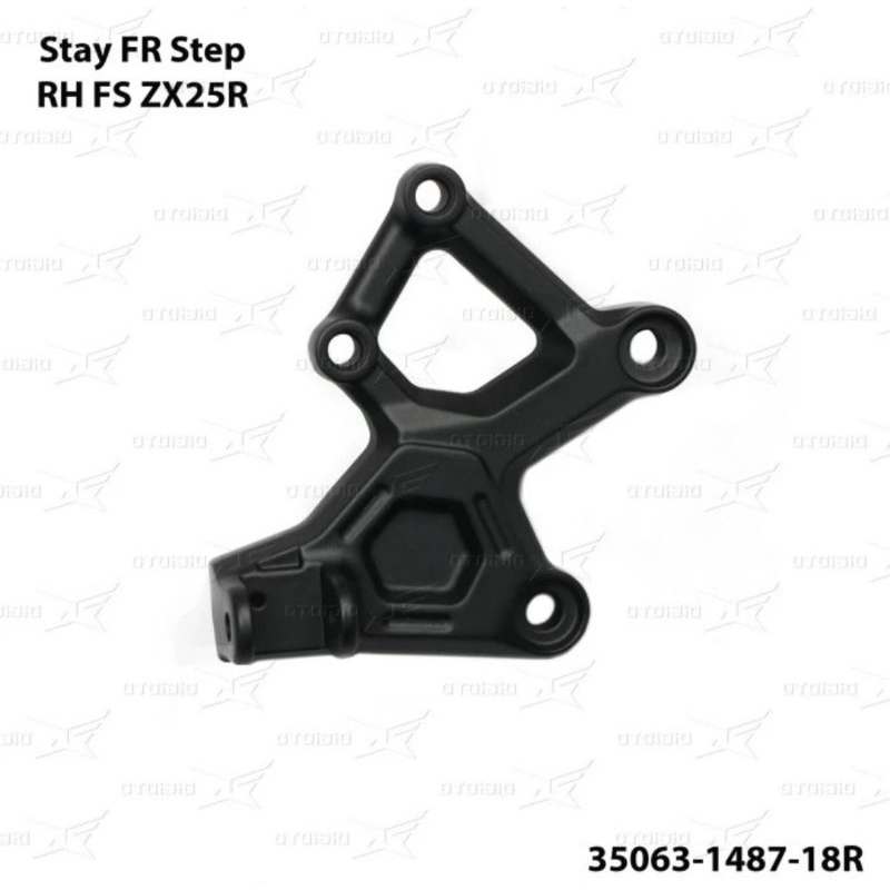 stay footstep bracket step depan kanan zx25r zx25 r zx 25 r original
